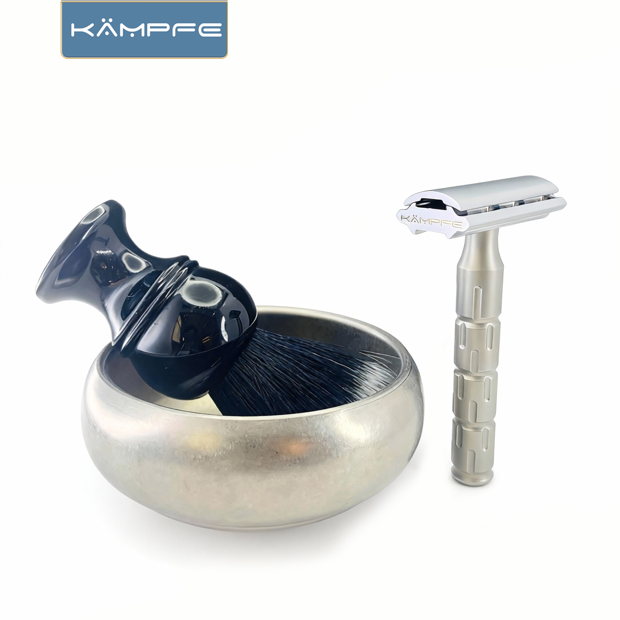 Men'S Grooming Barbershop - Kampfe Stainless Steel Shaving Bowl, Essential