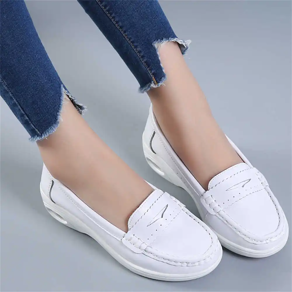 Men'S Grooming Lounge - Thick Sole Slipon White Trainers For