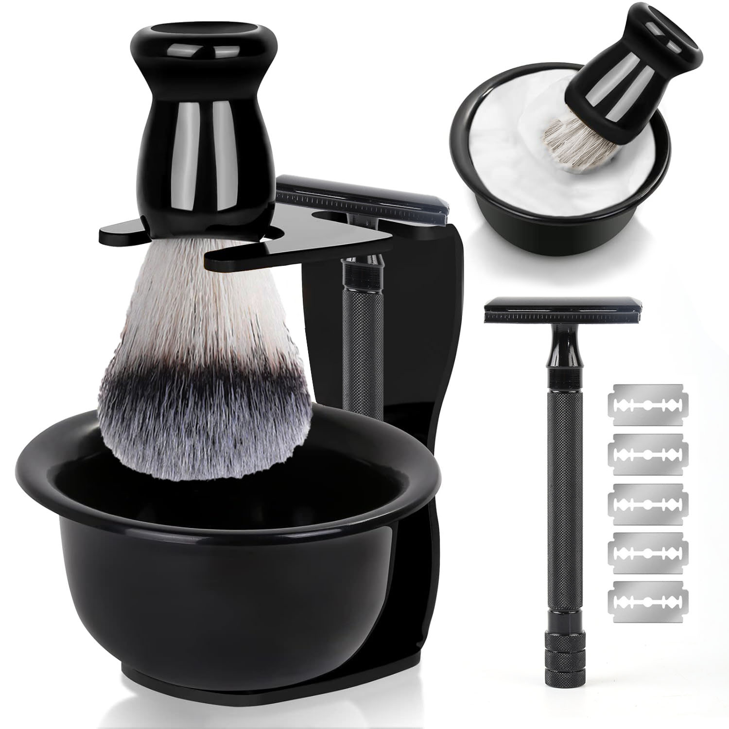 Men Grooming Home - Professional Shaving Kit for Men -