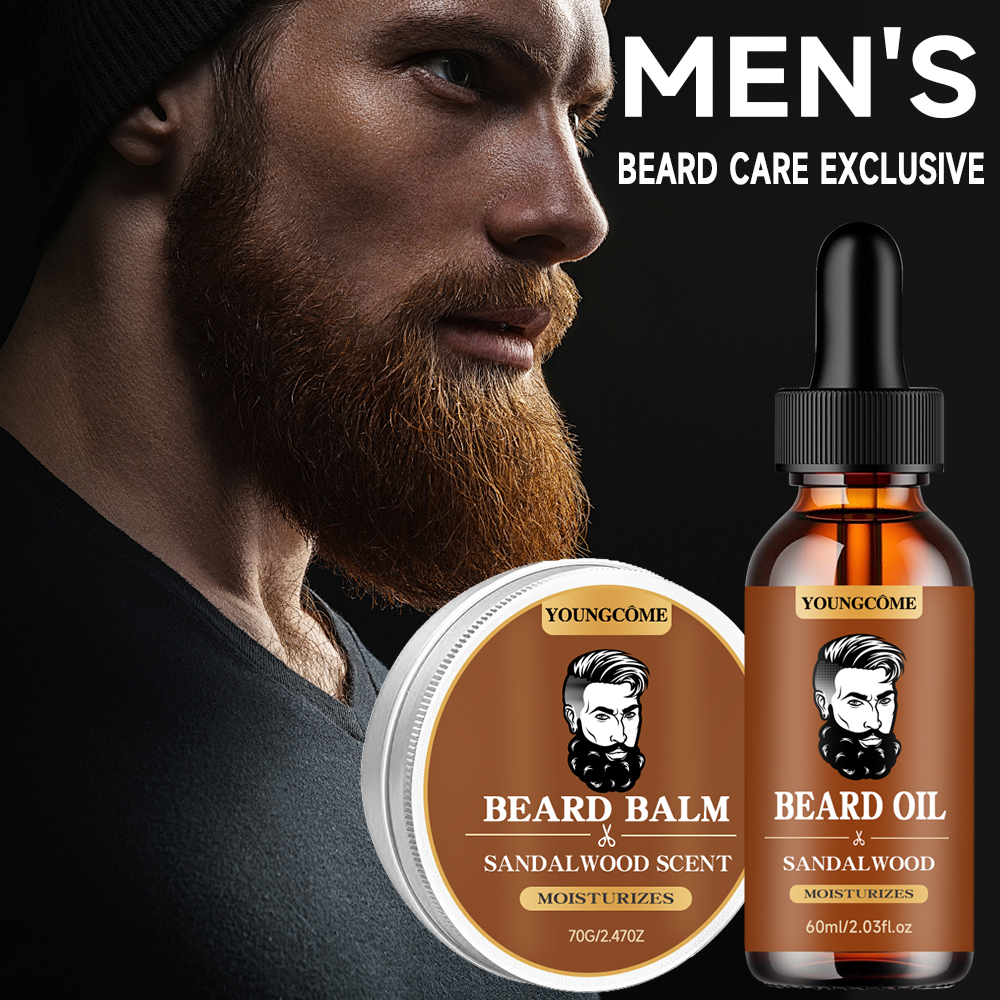 Men'S Grooming Tonic - Organic Beard Growth Oil & Sandalwood