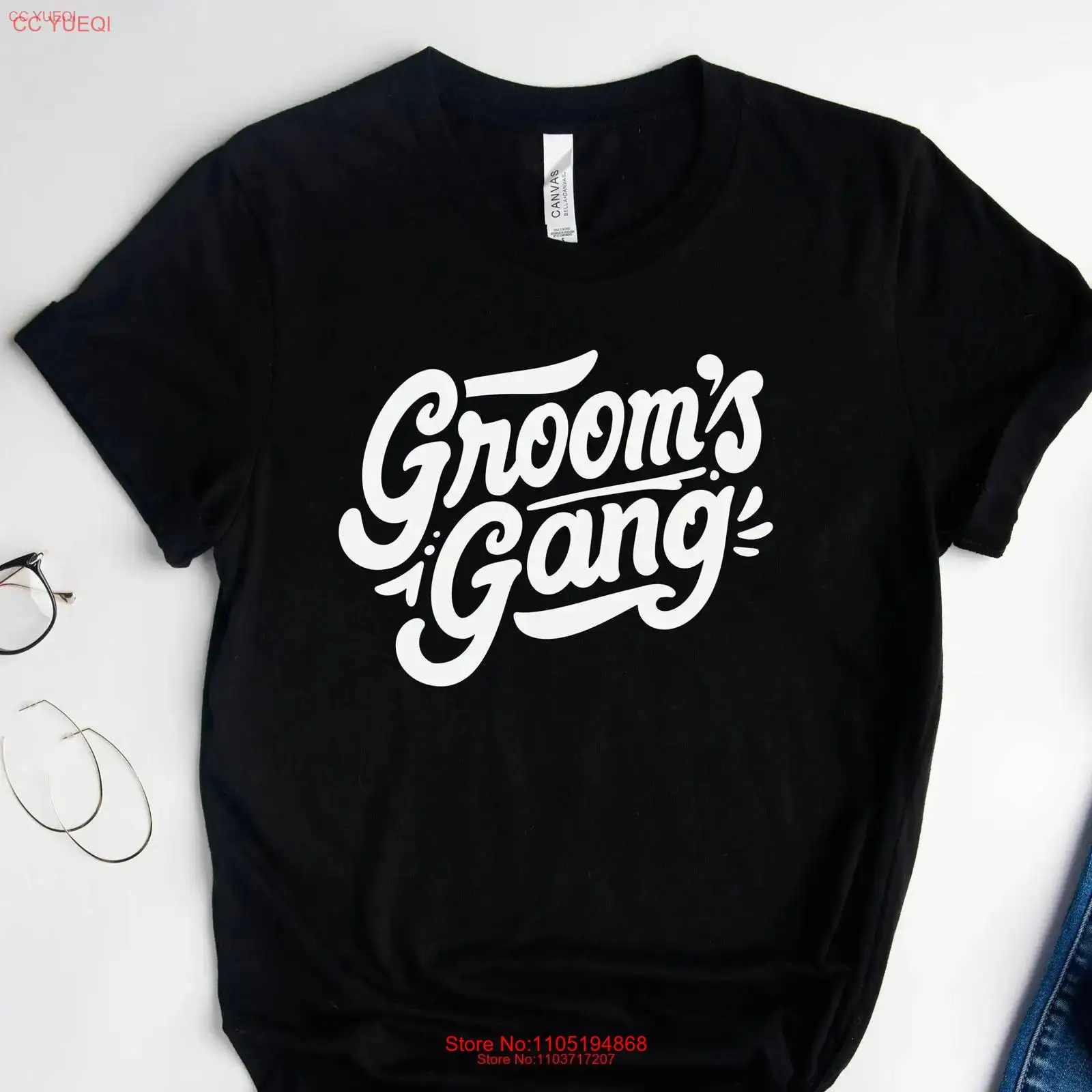 Men'S Grooming - Grooms Gang T Shirt Bachelor Party