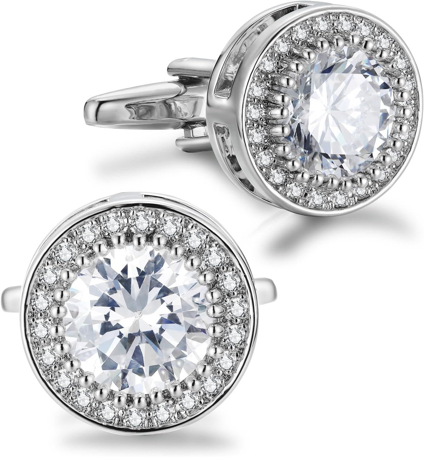 Men'S Grooming - Sparkling CZ Cufflinks for Men -