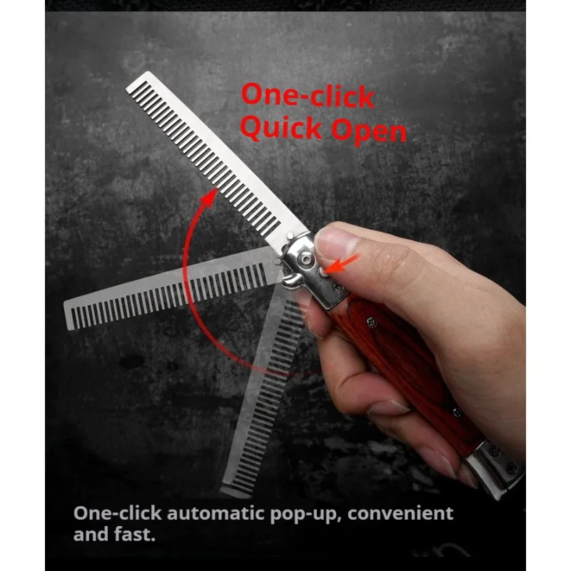 Portable Folding Spring Hair C - đánh giá và giá Men'S Grooming Tonic