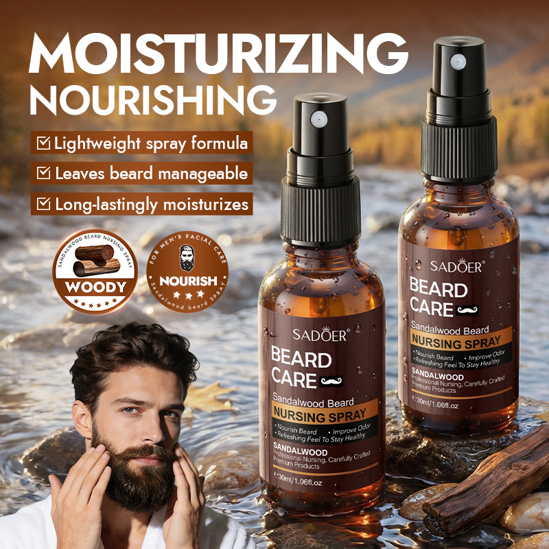 100% Natural Sandalwood beard  - đánh giá và giá Men'S Grooming Tonic