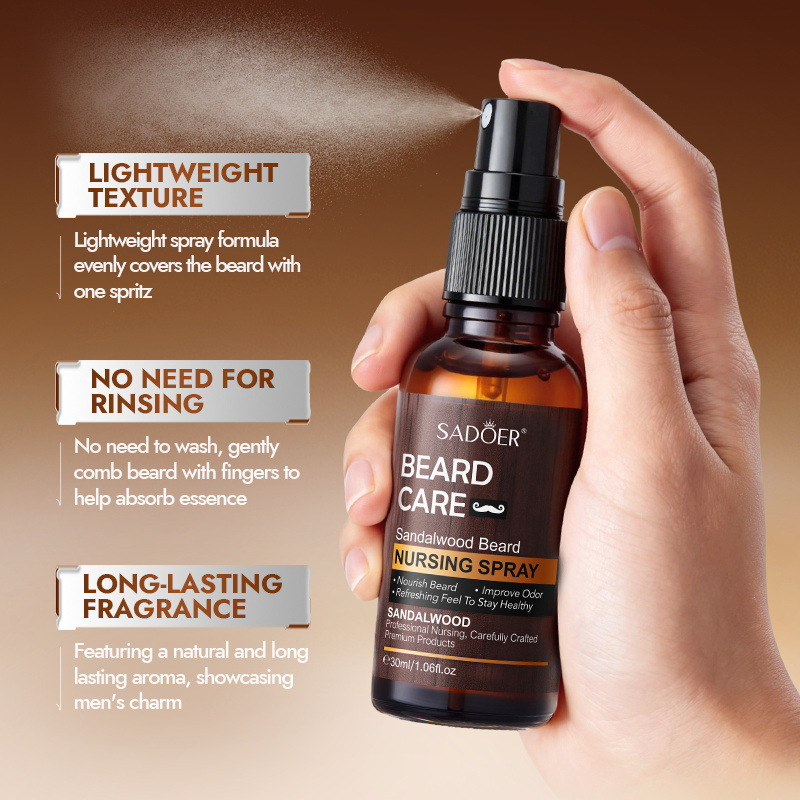 100% Natural Sandalwood beard  - đánh giá và giá Men'S Grooming Tonic