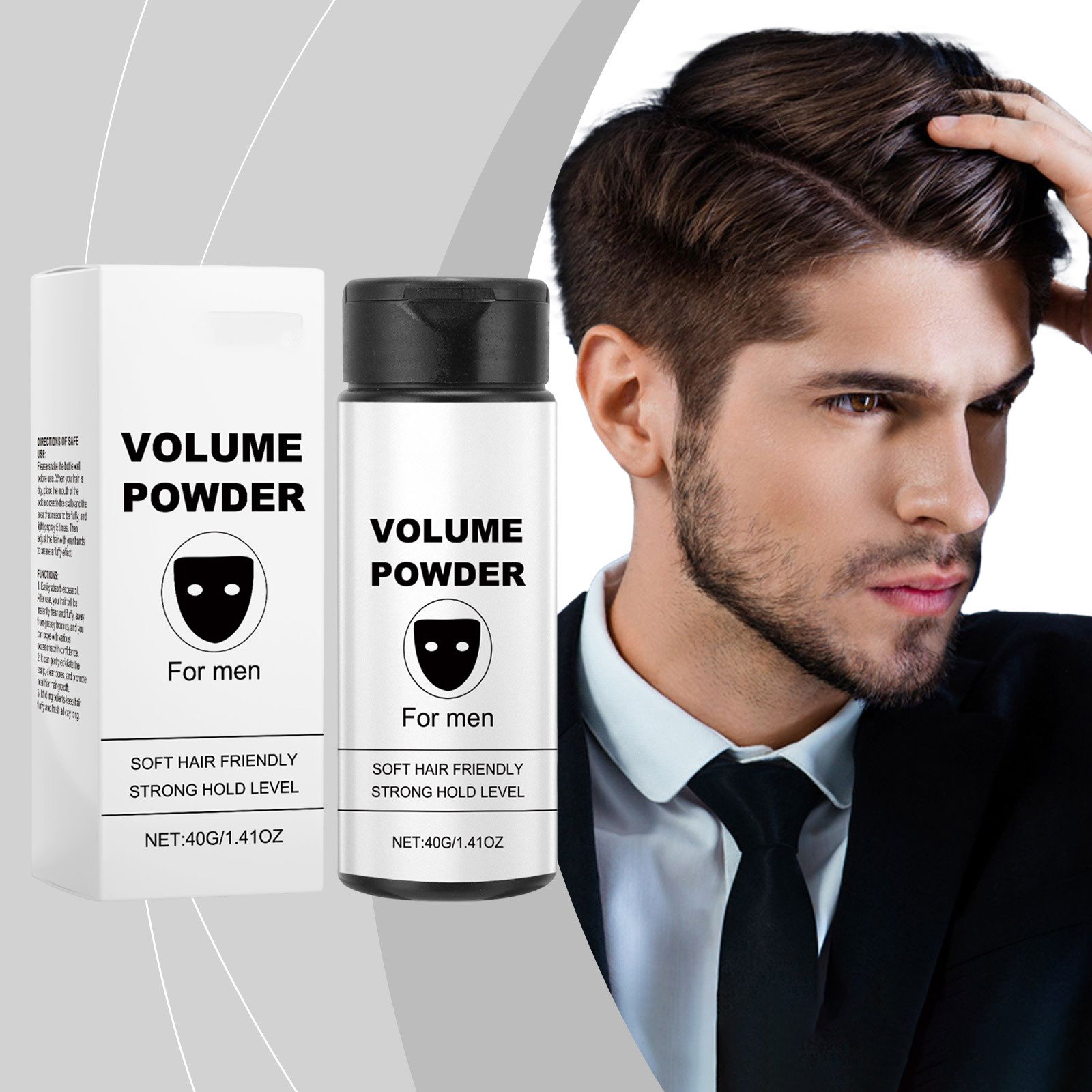 Volume Powder for Men Strong H - đánh giá và giá Men'S Grooming Tonic