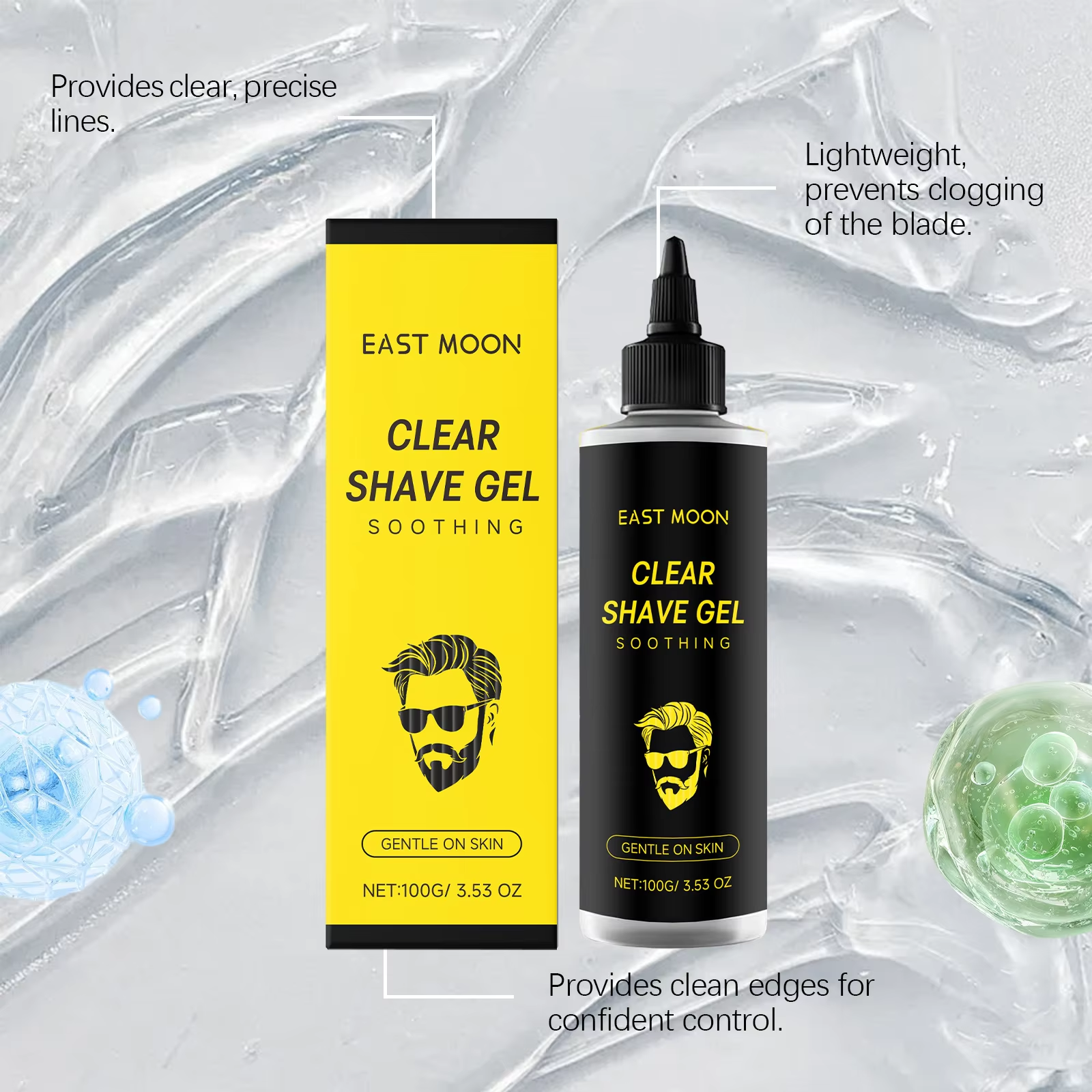 East Moon Man Shaving Care Gel - đánh giá và giá Men'S Grooming Gel