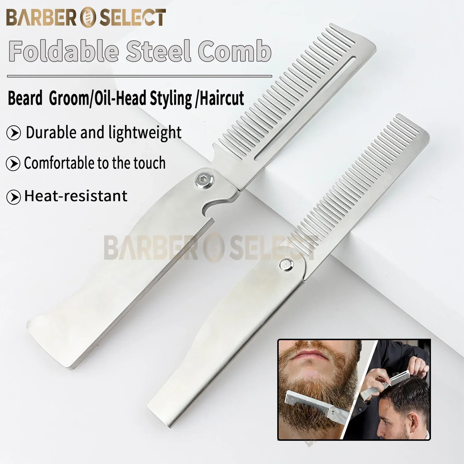 NEW Folding Stainless Steel Co - đánh giá và giá Men'S Grooming Tonic