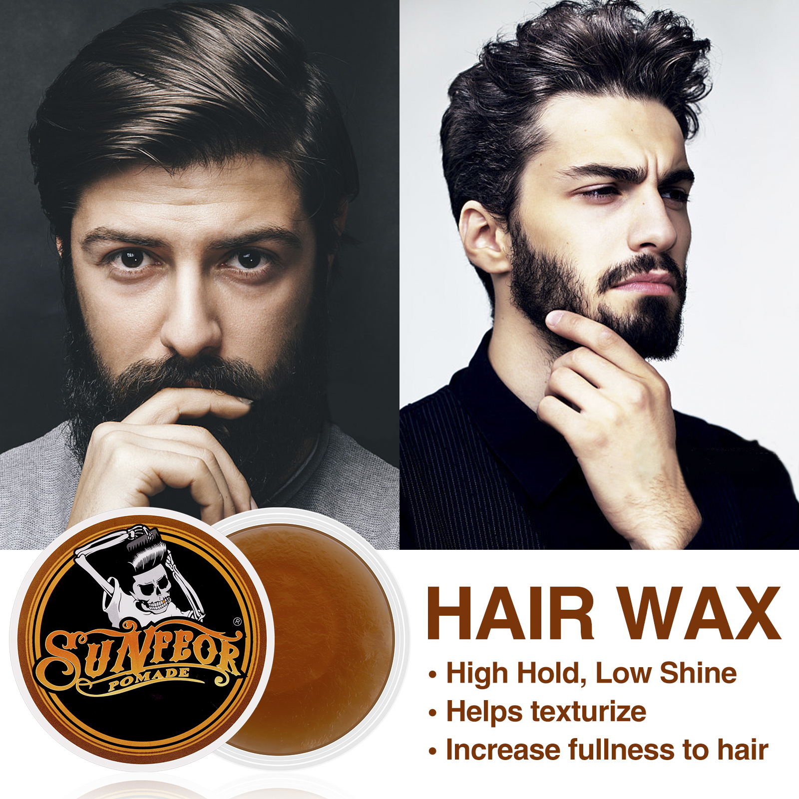 Professional Men Hair Wax Past - đánh giá và giá Men'S Grooming Gel