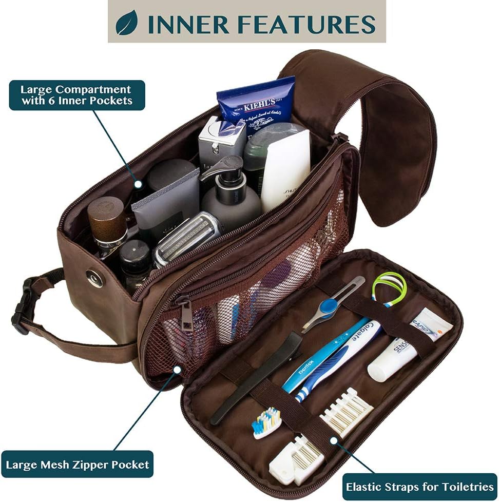 PAVILIA Toiletry Bag for Men,  - đánh giá và giá Men'S Grooming
