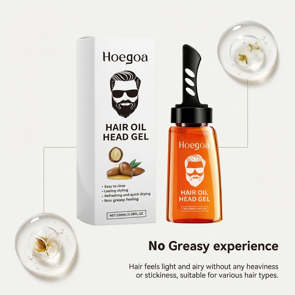 Hoegoa Hair Oil Head Gel for M - đánh giá và giá Men'S Grooming Gel