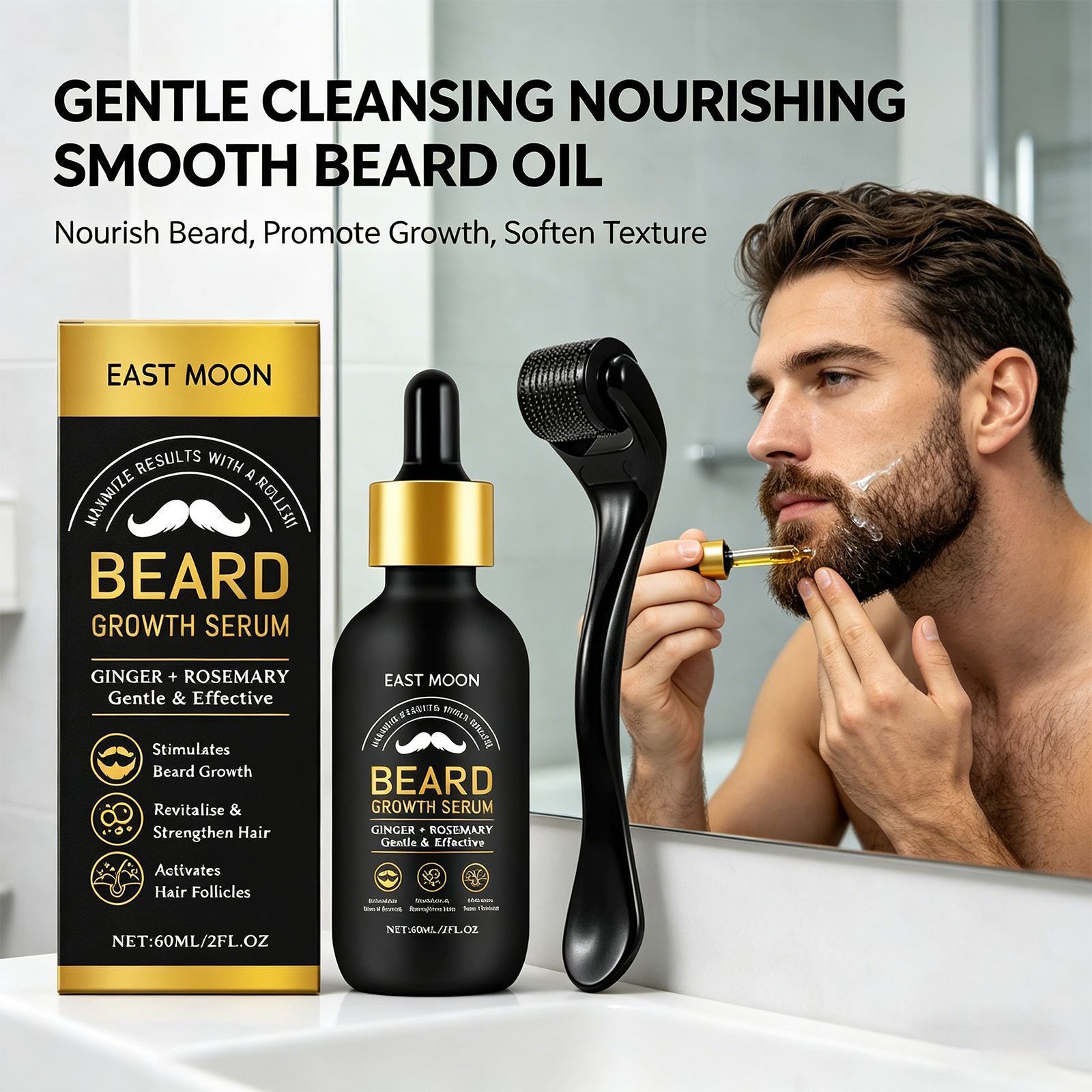Beard Growth Oil Thickening Se - đánh giá và giá Men'S Grooming Tonic