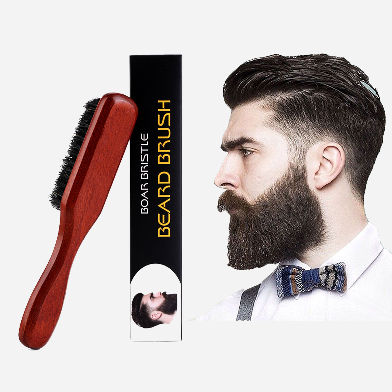 Natural Boar Bristle Beard Bru - đánh giá và giá Men'S Grooming Barbershop