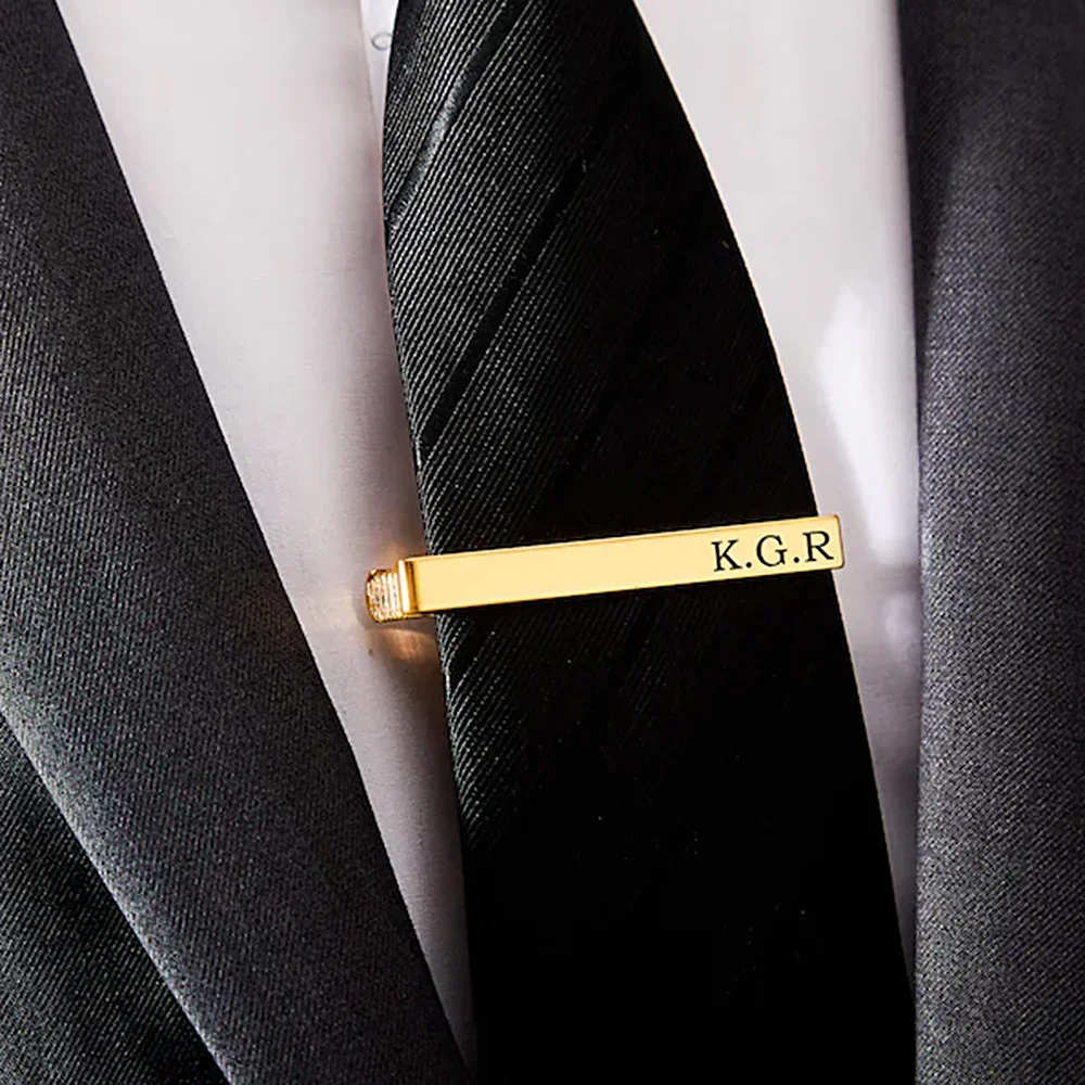New Custom Carved Name Tie Cli - đánh giá và giá Men'S Grooming