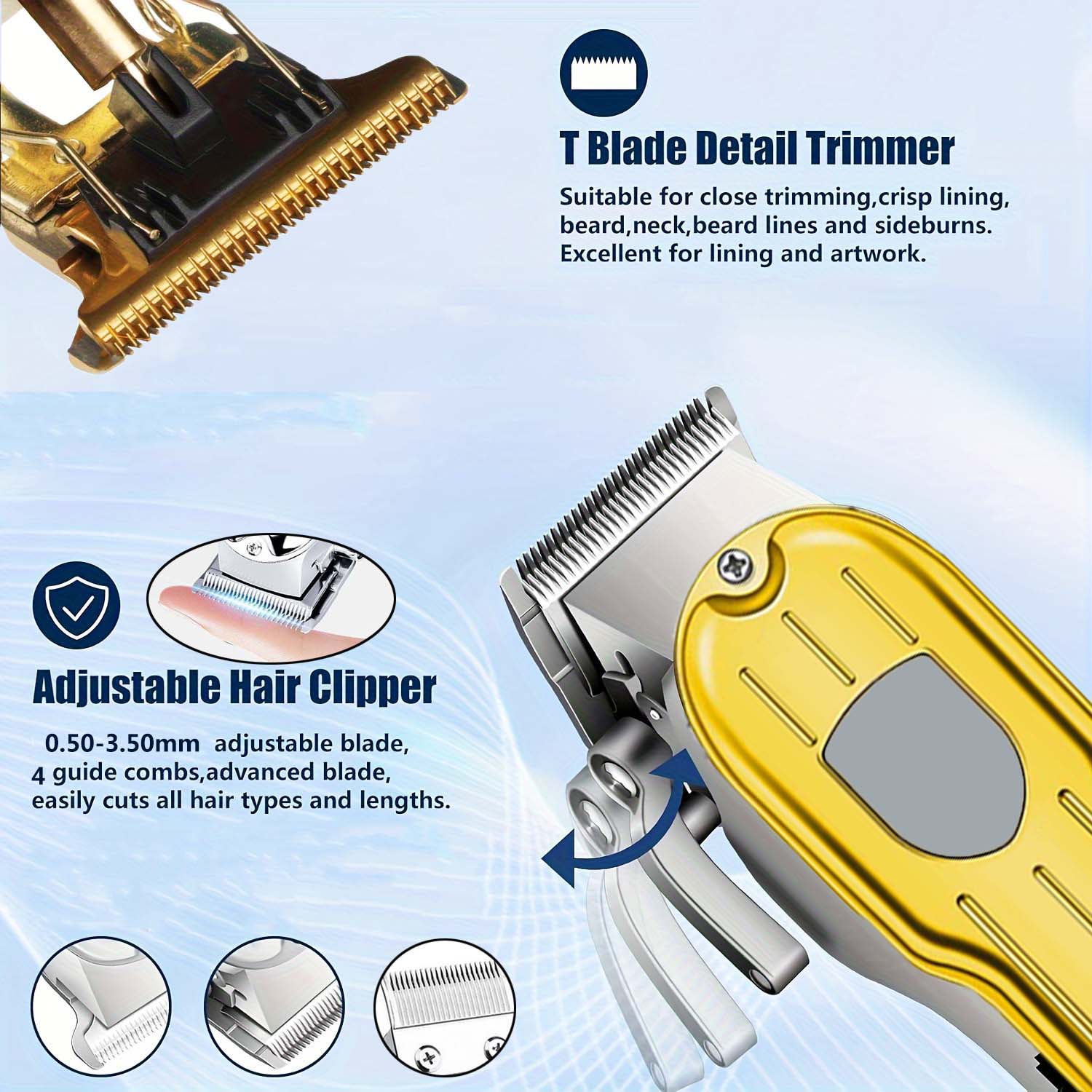 2 in 1 Electric Hair Clipper & - đánh giá và giá Men'S Grooming Blade