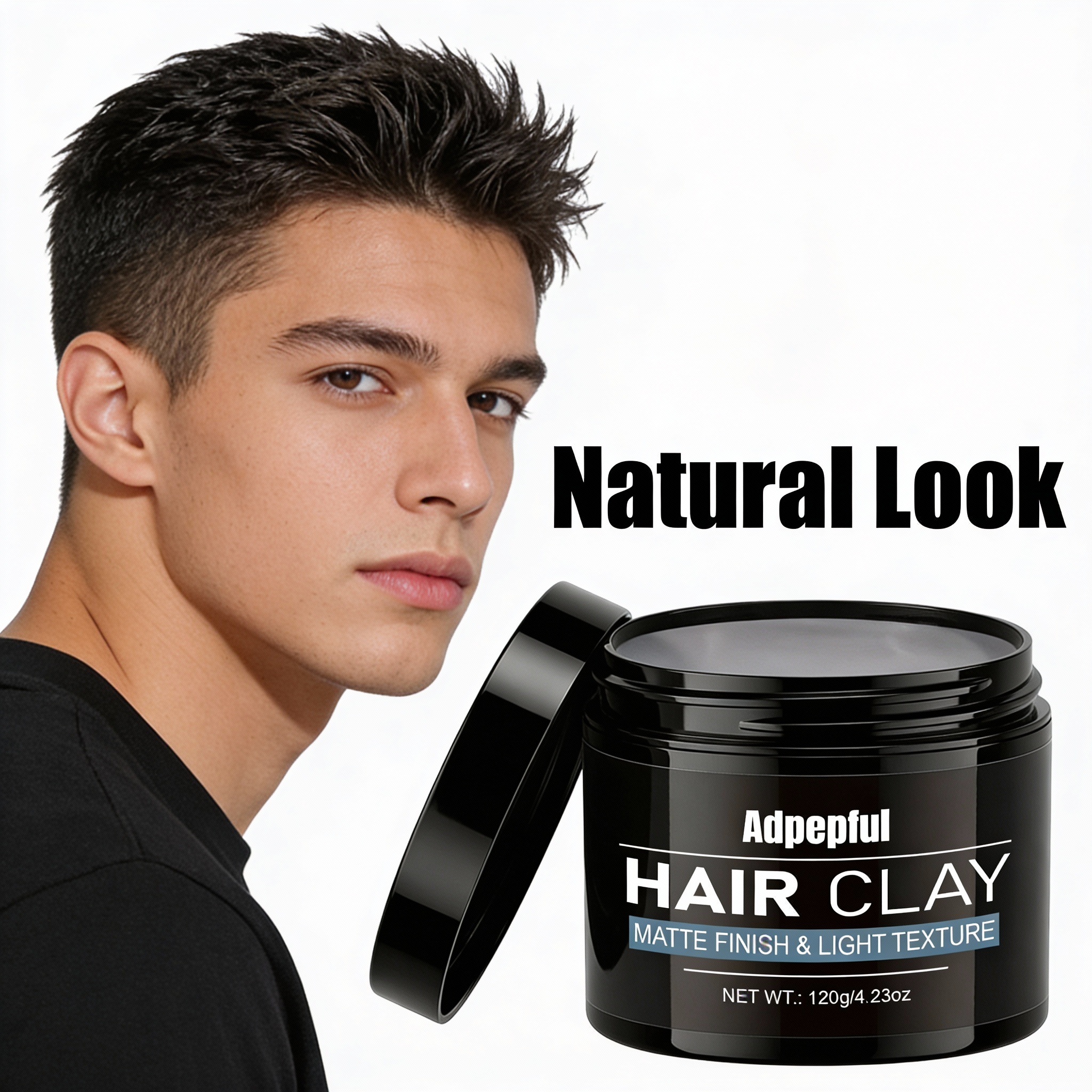 Adglamful Matte Styling Clay 1 - đánh giá và giá Pomade Hair Clay
