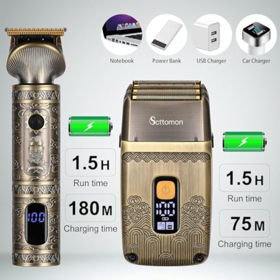 T-Blade Hair Trimmers and Elec - đánh giá và giá Men'S Grooming Blade
