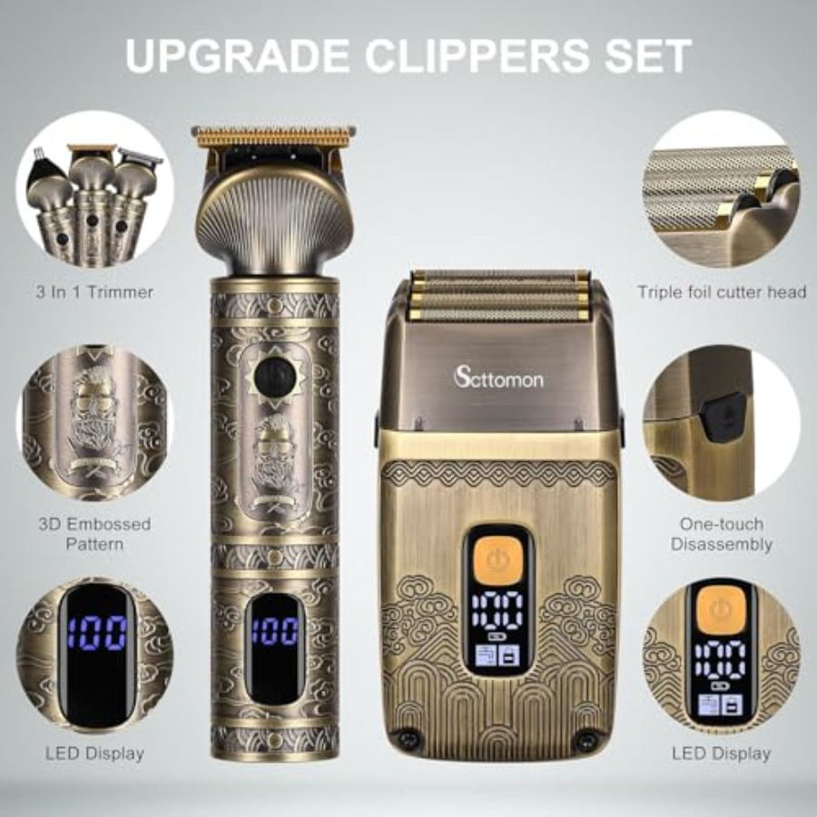 T-Blade Hair Trimmers and Elec - đánh giá và giá Men'S Grooming Blade