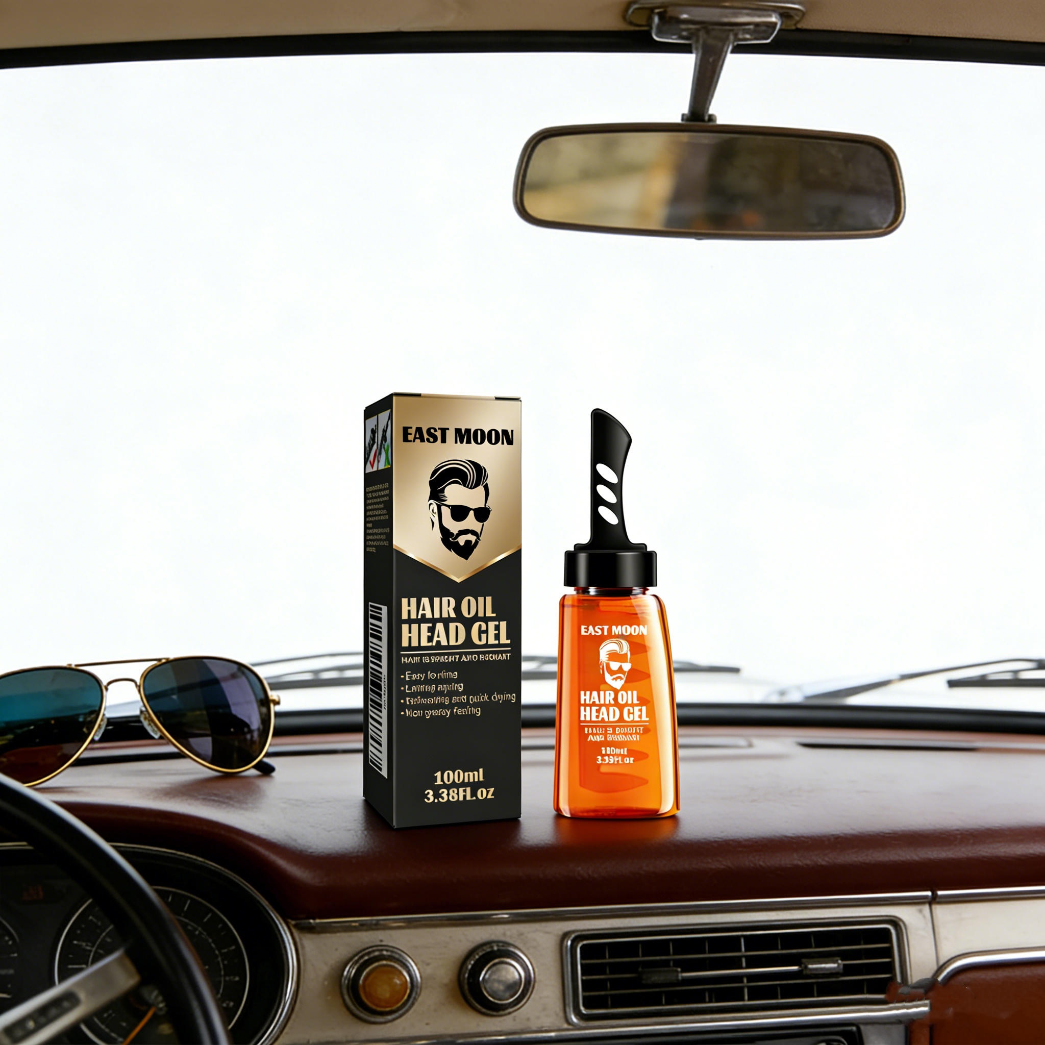 2 in 1 Hair Wax Gel With Wide  - đánh giá và giá Men'S Grooming Gel
