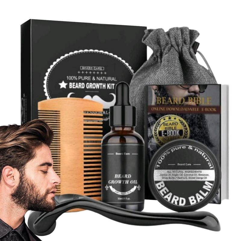 5pcs Men Beard Barba Grooming  - đánh giá và giá Men'S Grooming Tonic