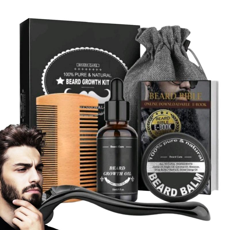 5pcs Men Beard Barba Grooming  - đánh giá và giá Men'S Grooming Tonic