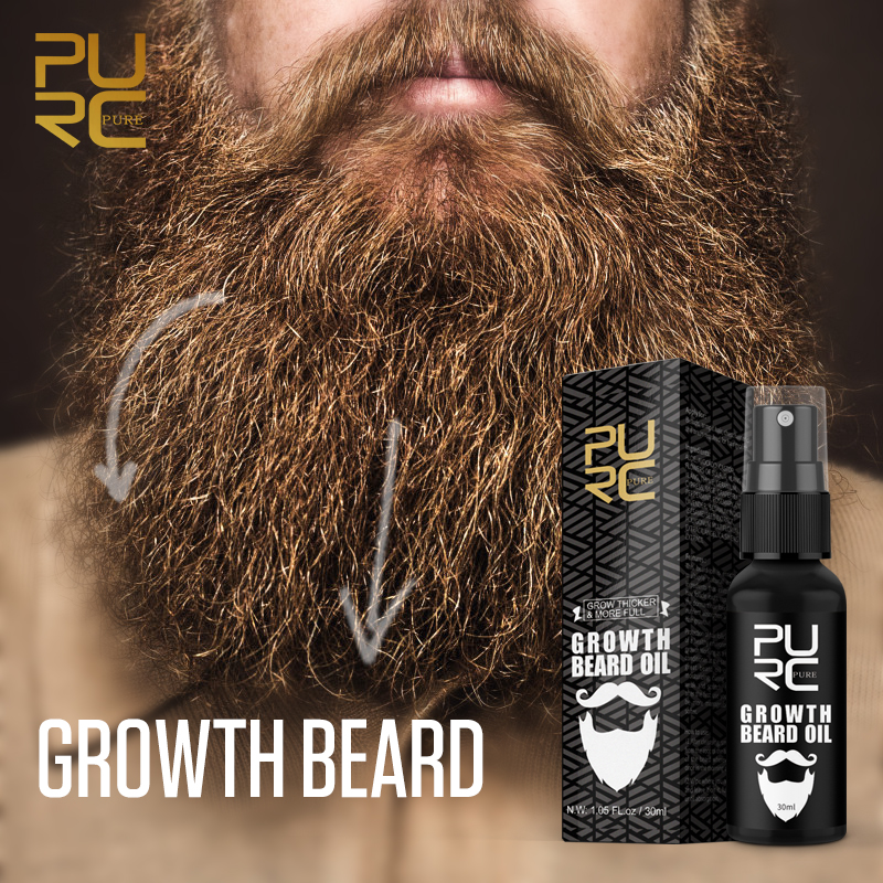 PURC Beard Growth Oil for Men  - đánh giá và giá Mens Grooming Treatment
