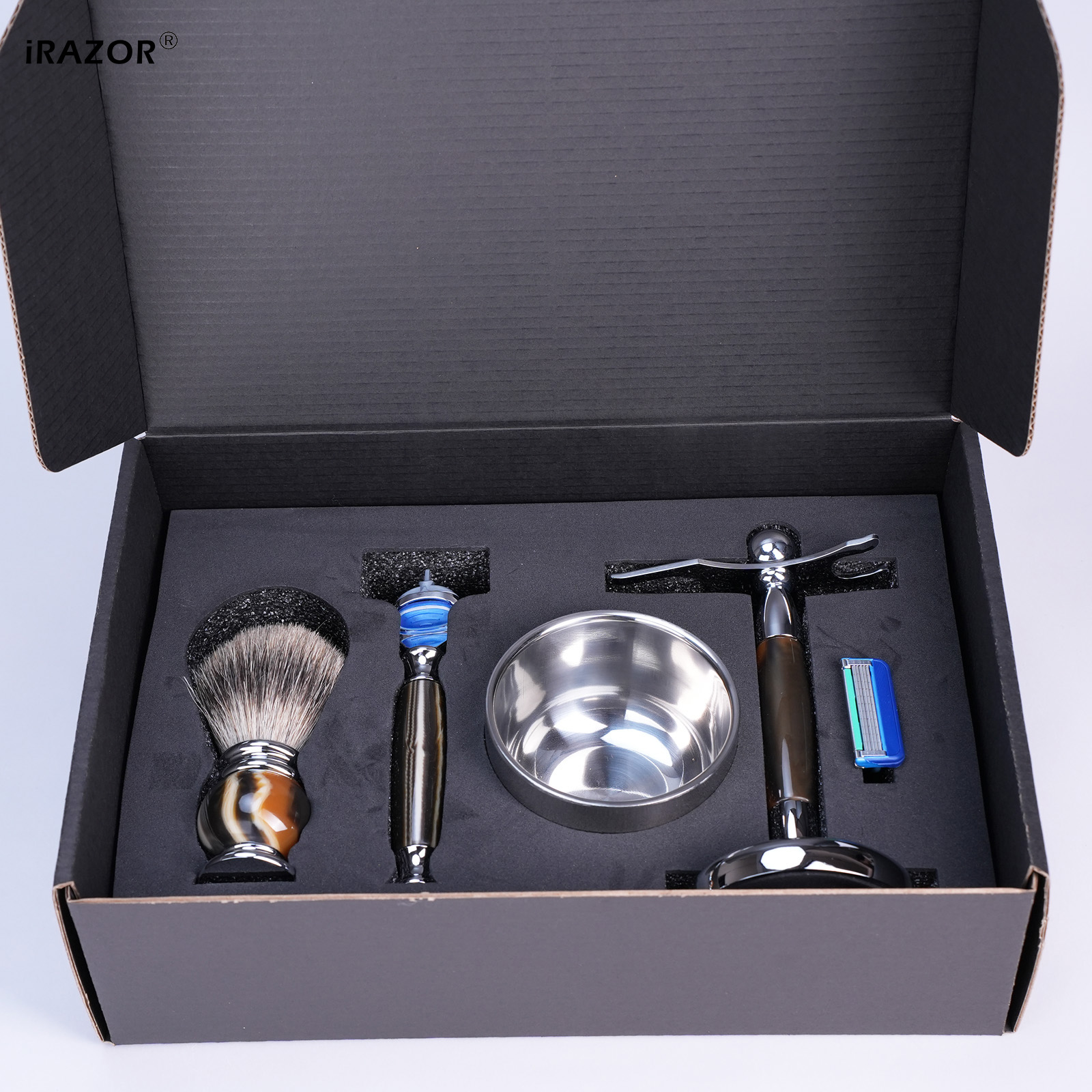 iRAZOR Luxury 5-Blade F5 Fusio - đánh giá và giá Men'S Grooming Blade