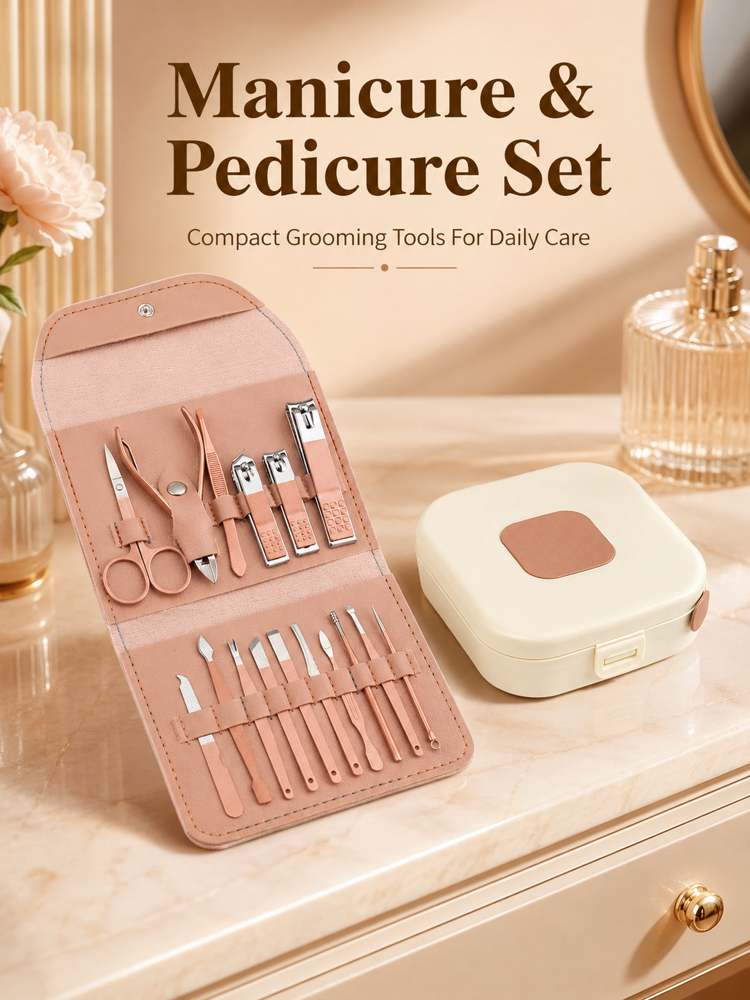 8/16-Piece Manicure Pedicure G - đánh giá và giá Men Grooming Home