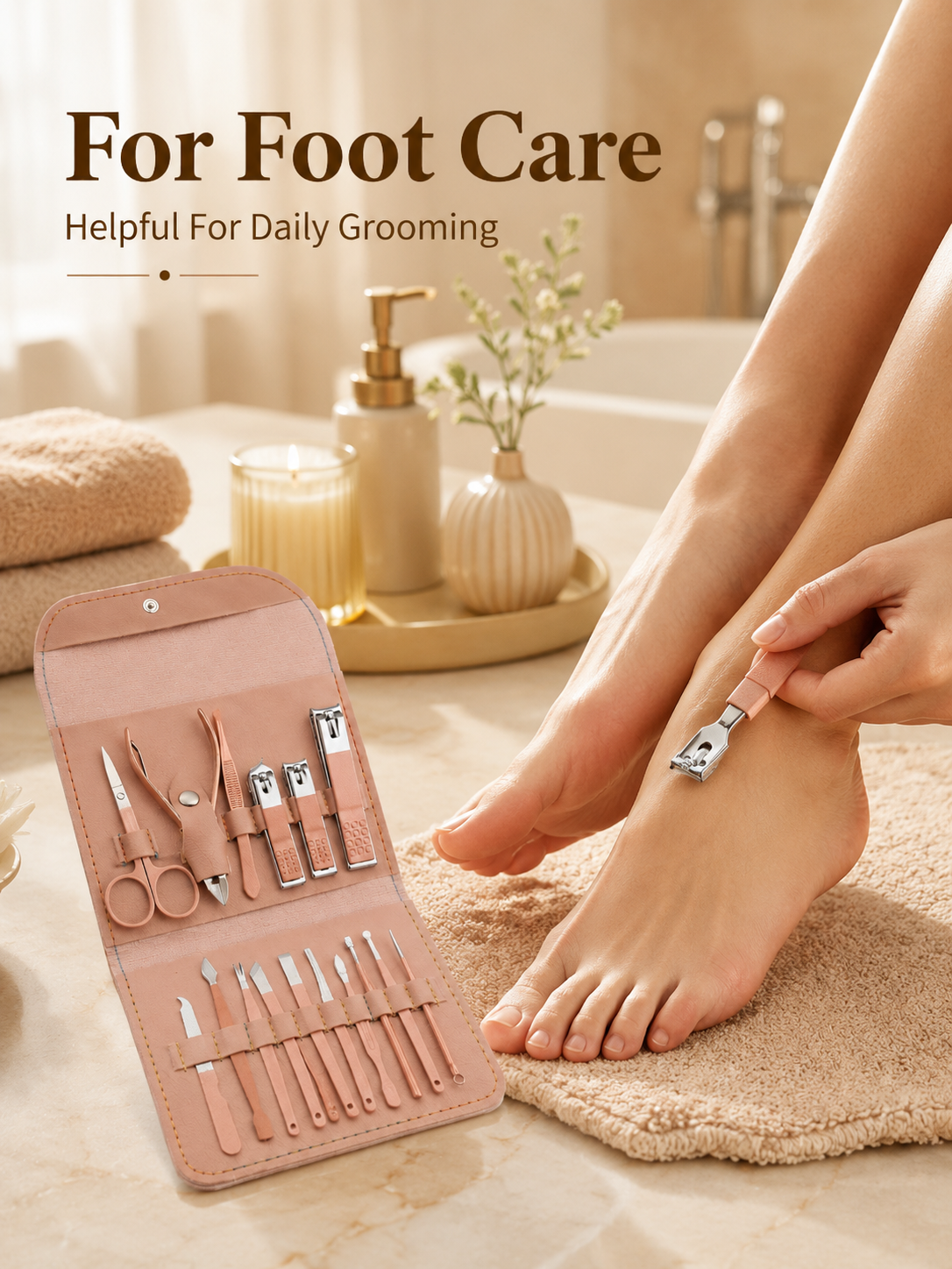 8/16-Piece Manicure Pedicure G - đánh giá và giá Men Grooming Home