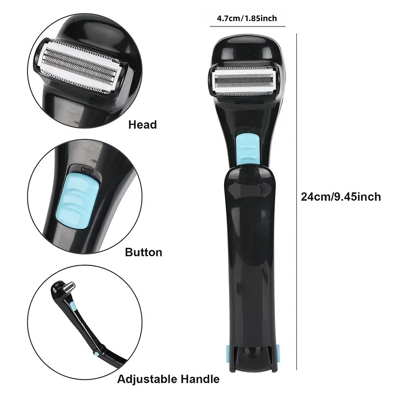 Rechargeable Electric Back Sha - đánh giá và giá Men'S Grooming Blade