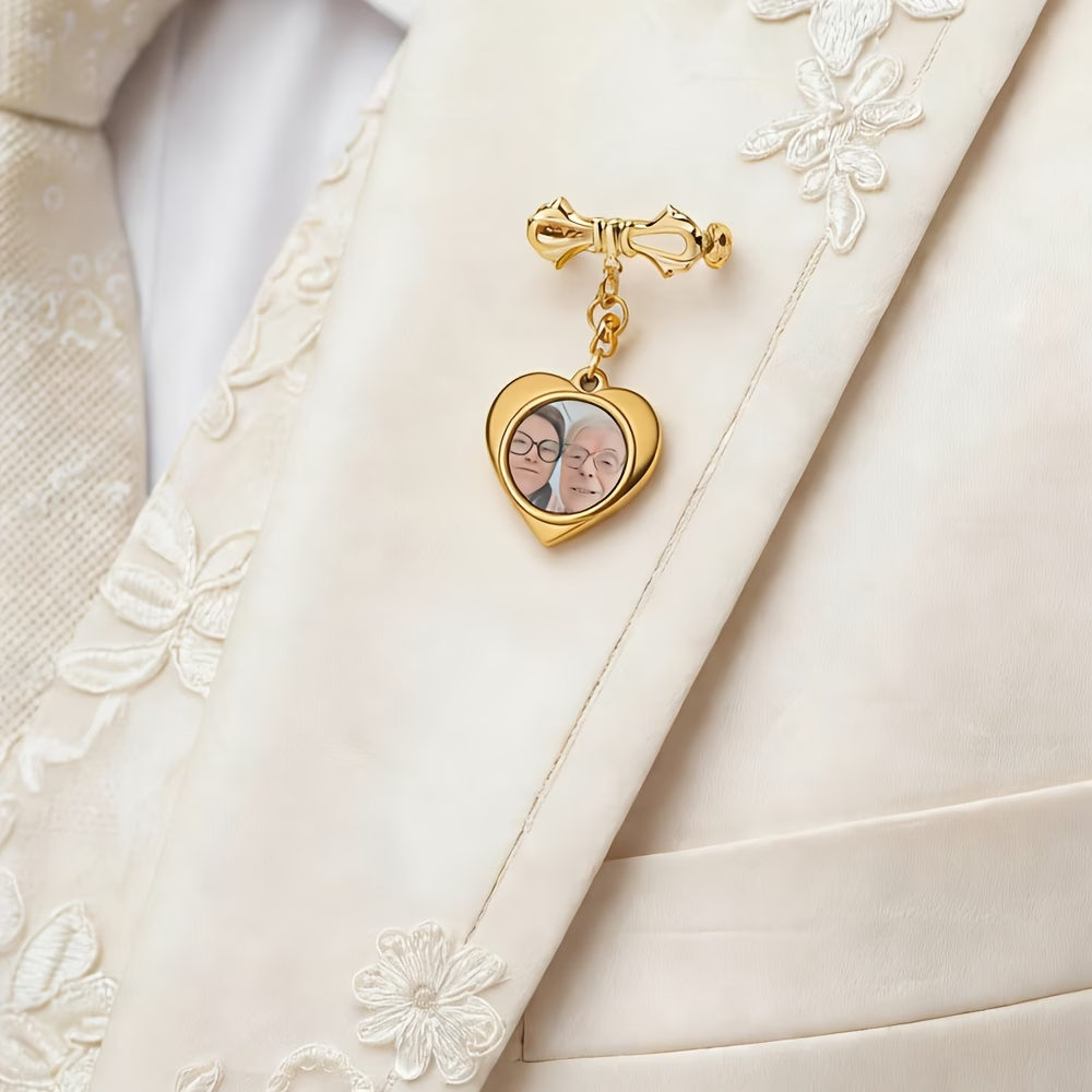 Custom Photo Brooch For Women  - đánh giá và giá Men'S Grooming