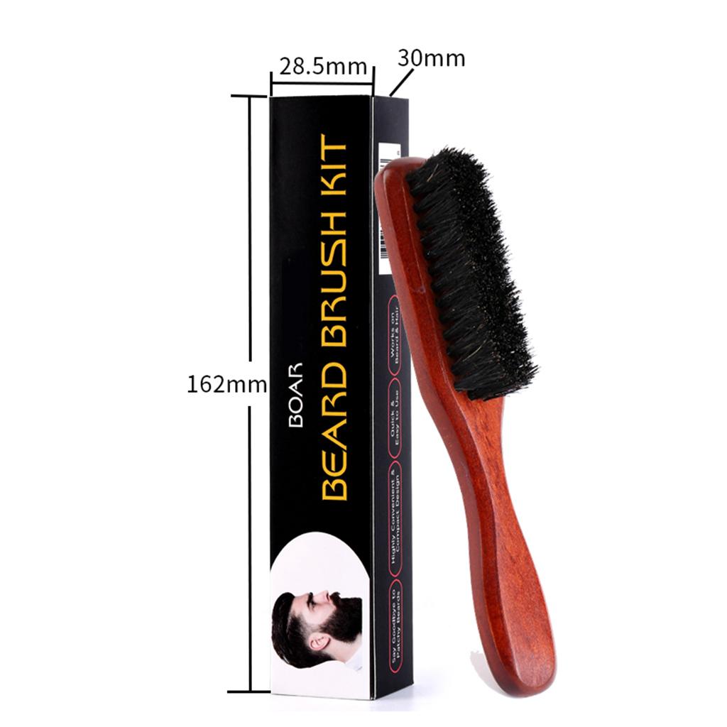 Wooden Beard Brush Long Handle - đánh giá và giá Men Grooming Home