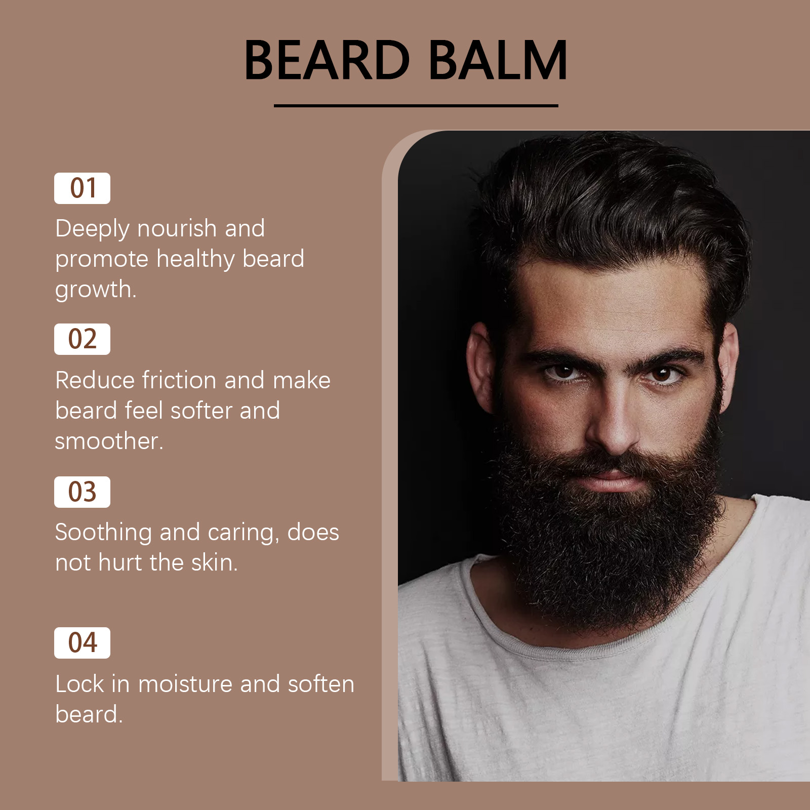 Beard Balm For Men 60g Conditi - đánh giá và giá Men'S Grooming Tonic
